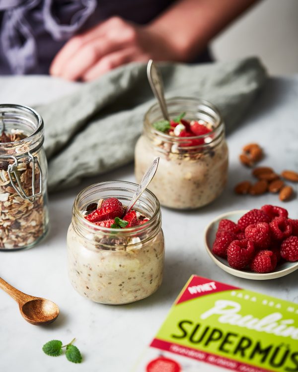 Overnight oats Pauluns