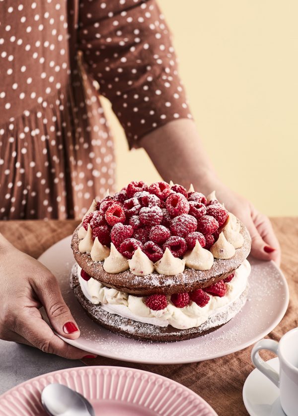 IKEA Belöning Choklad och hallontårta